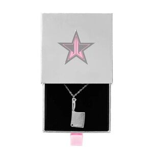 Silver Cleaver Pendant Necklace by Jeffree Star